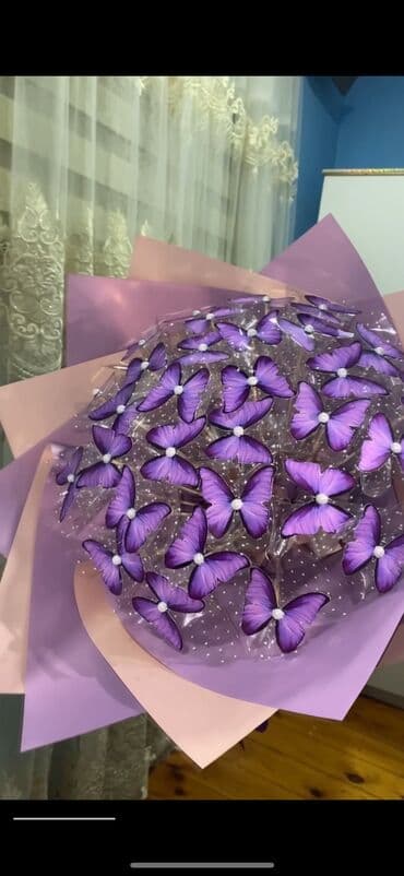 quş yuvası duzəltmək: Sifarişlə əl işləri | Buketlər, səbətlər — 1