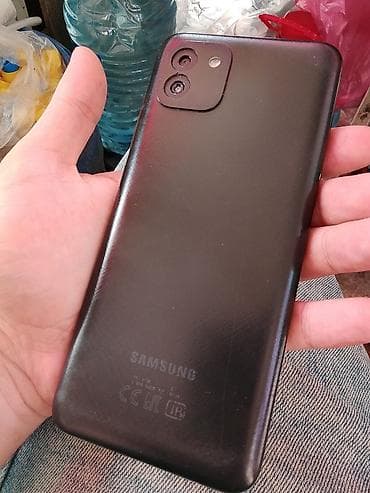 iphone 8 pus: Samsung Galaxy A03, 64 GB, rəng - Qara, Qırıq — 5