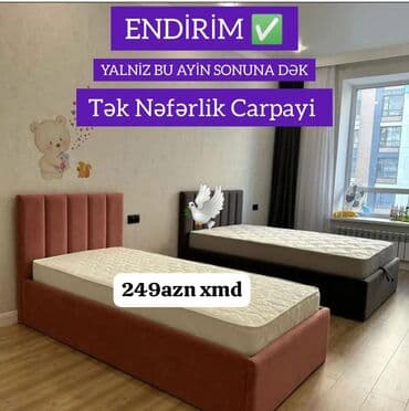 ikinci el tek carpayilar: Yeni, Təknəfərlik çarpayı — 1