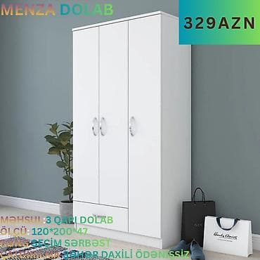 ucuz moydadir: 3 qapılı, Siyirməli, Digər rəng, Açılan, Düz dolab — 6