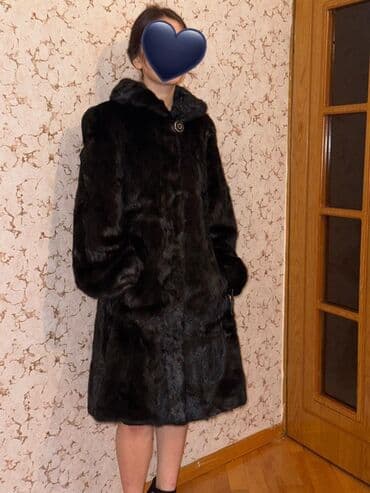 təbii qadın şubaları: Natural norka şuba satılır . Qara rəngdə, təzə, real alıcıya endirim — 2