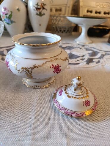 tort bisirmek ucun qablar: Tort və şiriniyyat qabı, Farfor — 3