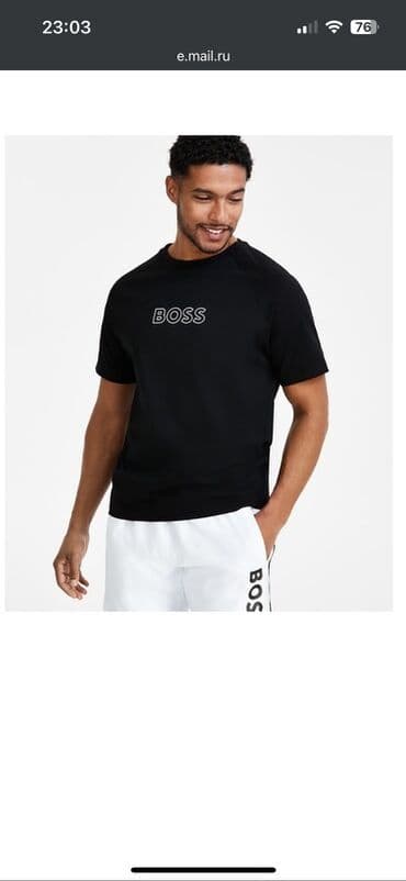 черные мужские водолазки: Qara rəngli, üzərində iri Puma loqosu olan klassik kişi köynəyi — 2