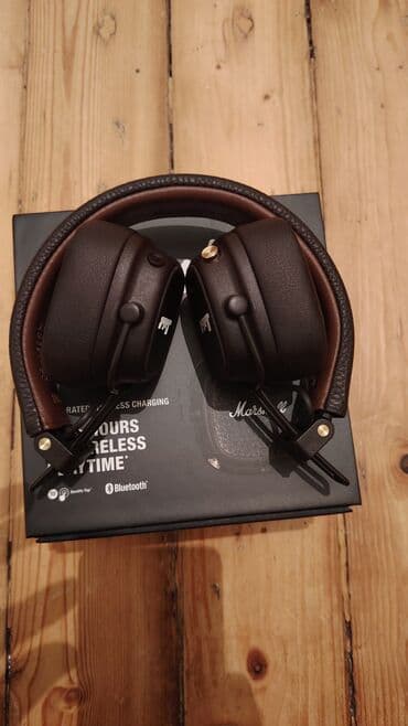 Qulaqcıqlar: İşlənmiş Simli Qulaqcıqlar, Marshall, rəng - Qəhvəyi — 1