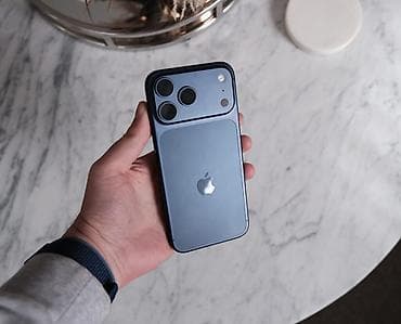 Мобильные телефоны и аксессуары: IPhone 17 Pro, 512 ГБ, Голубой, Беспроводная зарядка — 3