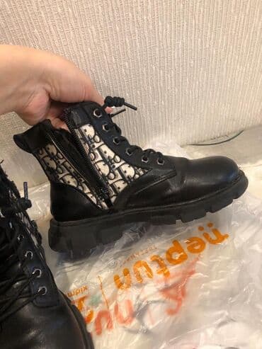 детская обувь взрослых: Yaxshi veziyyetde,mexli,botinka,ботинки,33 размера — 2