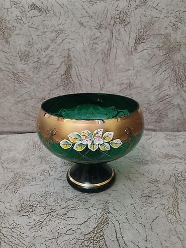 konfet qabi: Razilasma yolu ile .Dekorativ şüşə dəst - Material: qalın — 9