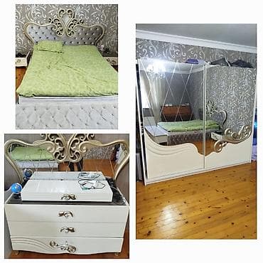 matras satisi: Yataq dəsti satılır 500₼. Matrası var.Ünvan Hövsan. 5446. Fatimə99 — 1