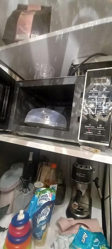 it mikro: Panasonic NN-ST34HM mikrodalğa soba - Güc: 800 W - Həcmi: 25 L — 1