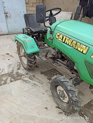 Kənd təssərüfatı avadanlığı: CATMANN mini traktor – model 2242 - Rəng: yaşıl - Korpusunda — 4