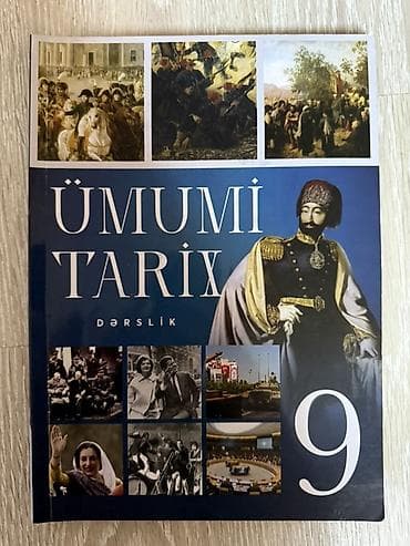 Kitablar və jurnallar: Məktəb dərslikləri dəsti – 6 - 11ci sinif tarixlər Paketdə olan — 10