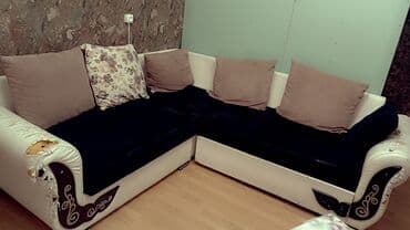 Divan, İşlənmiş, Açılan, Bazalı, Dəri, Çatdırılma yoxdur