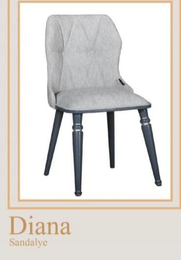 3D panellər: Qonaq otağı üçün, Yeni, Qatlanmayan, rəng - Boz Stul — 1