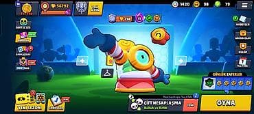 Brawl Stars oyun hesabı - Kupa sayı: 56 792 (ən yüksək 56 795) -