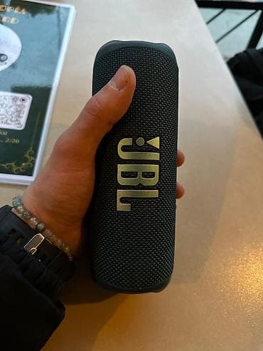 bluetooth dinamik: JBL Kolonka, Növ - Portativ, rəng - Qara — 4