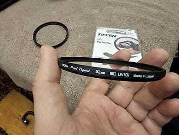 Fotoqrafiya üçün filtr dəsti və ayrı filtrlər - Hoya 58 mm filtrlər — 4