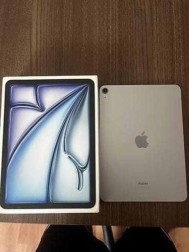планшет: Apple iPad Air 11-inch (M2) Wi‑Fi – 256 GB, Göy rəng Vəziyyət: İdeal — 5