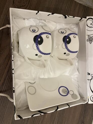 тап аз продажа посуди: Чайный набор, цвет - Белый, 2 персон — 1