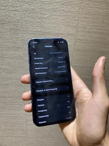 barter nintendo: IPhone 12, 64 GB, Göy, Simsiz şarj, Face ID — 5