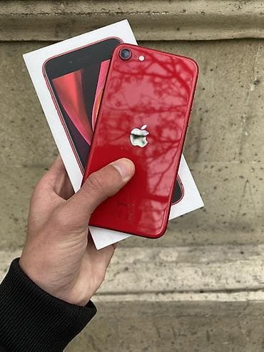 IPhone SE 2020, 64 GB, Qırmızı, Simsiz şarj, Sənədlərlə, Barmaq izi lalafo.az -da IPhone SE 2020, 64 GB, Qırmızı, Simsiz şarj, Sənədlərlə, Barmaq izi