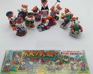 Kinder Surprise Fancy Fuxies Komplekt + Original Vərəq | Vintage at lalafo.az Kinder Surprise Fancy Fuxies Komplekt + Original Vərəq | Vintage