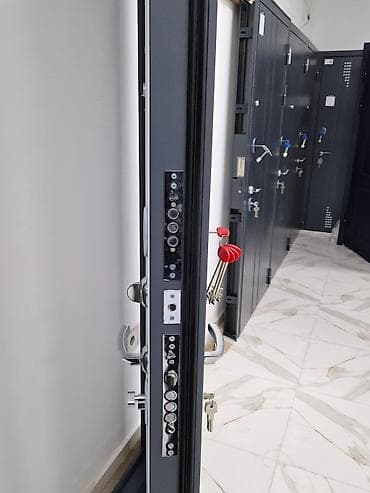 Quru inşaat materialları: Mənzil üçün Yeni Giriş qapısı 90x205 sm Glazok ilə, Zəmanətli, Ödənişli quraşdırma, Ödənişli çatdırılma — 3