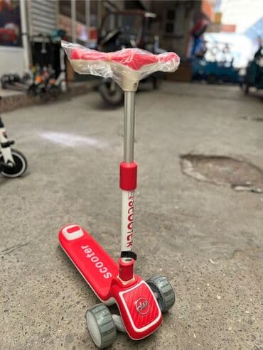 детские самокаты с родительской ручкой: Skuter uşaq üçün Kreslo hava ilı puf formasında Diqqət çatdırılma bir — 1