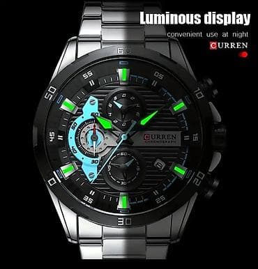 Yeni, Qol saatı, Curren, rəng - Qara