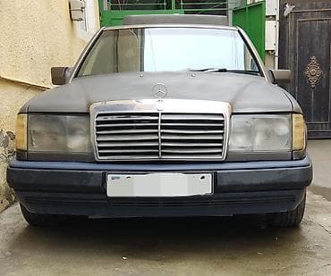 mercedes qapi: Mercedes-Benz E-Class W124 sedan - Kuzov: 4 qapılı sedan, tünd boz — 5