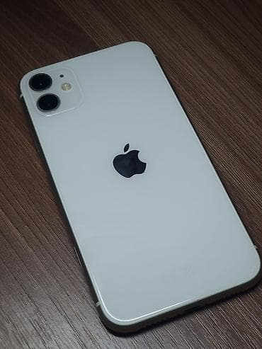 IPhone 11, 128 GB, Ağ, Face ID