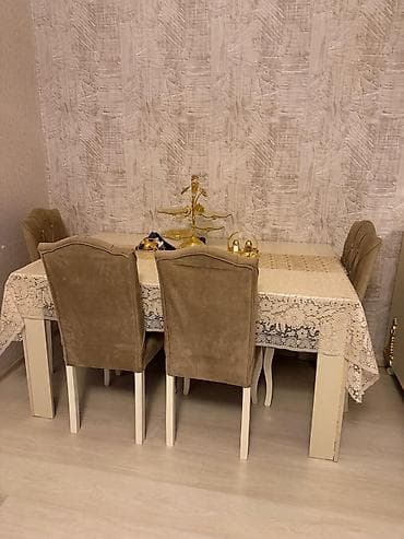 Mebel: Açılan divan+pufikle birgə 350 azn.Unvan masazır (Gülü) E — 1