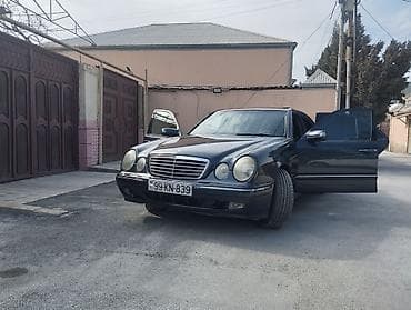 e class 220: Mercedes-Benz E-Class (W210) sedan - Kuzov: 4 qapı, tünd boz rəng — 2