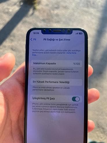 iphone mini 15: IPhone X, 64 GB, Ağ — 10