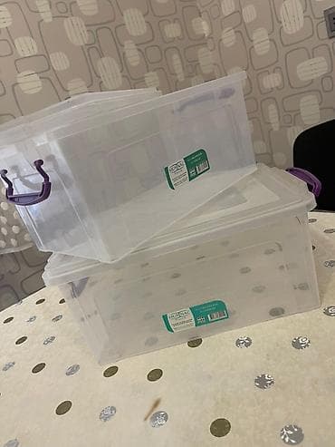 19 lt su qablari: HUMNAC Plastik saxlama qutuları Elde 10 dene var yenidir 1 ededi 5 azn — 1