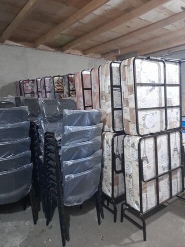 купить раскладушку в баку: Новый, Раскладушка с мочалкой — 4