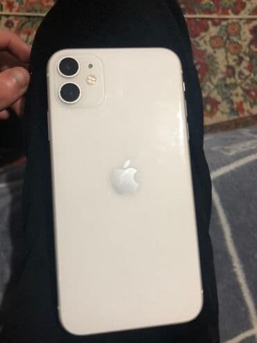 telefon ekran şəkilləri: IPhone 11, Ağ, Face ID — 2