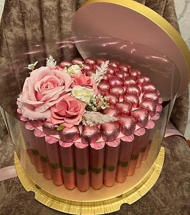 Məktəbli forması: Belçika şokoladı ilə yığılmış xonçamız sifariş ücün 0702887030 — 2