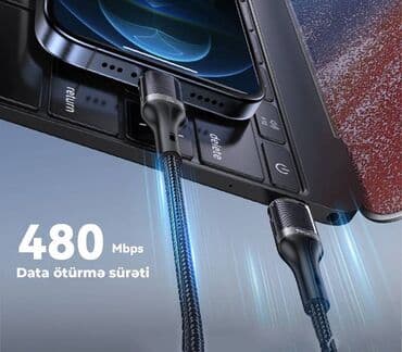 ayfon planşet: Type-C to Lightning 27W, Sürətli Şarj və Data Kabeli 27W Type-C to — 3