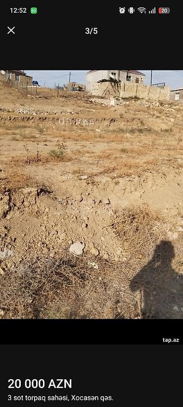 sarayda torpaq: 3 sot, Tikinti — 1