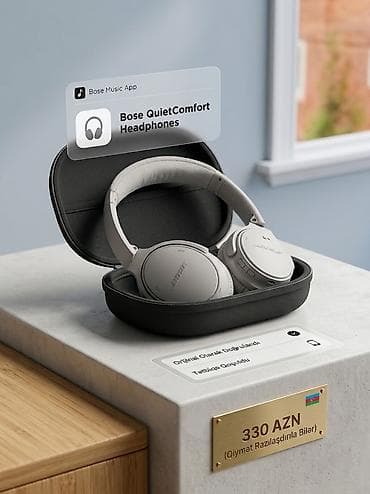 bluetooth qulaqciqlar: İşlənmiş Simsiz (Bluetooth) Qulaqcıqlar, Bose, rəng - Bej — 1