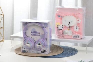 dovşan qulaqlı papaq: Məhsul: Uşaq üslubunda qulaqlıqlar və yumşaq çantadan ibarət set - — 2