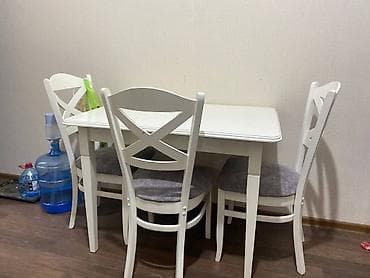 ev stul: 180₼ Mətbəx masa desti 4oturacağı var
Hovsan

5463 zeyno♥️ — 1