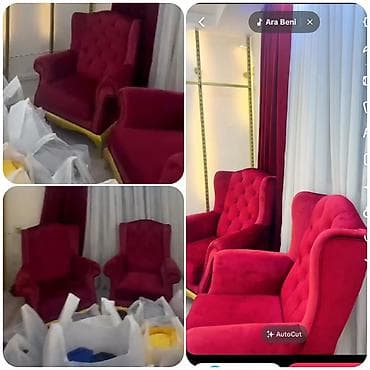 2 ədəd salon kreslosu – birlikdə 250 manat (Xırdalan) - Parlaq — 1