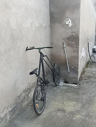 Şəhər velosipedləri: Unikal hündür çərçivəli “tall bike” velosiped - Əl işidir, uzadılmış — 3