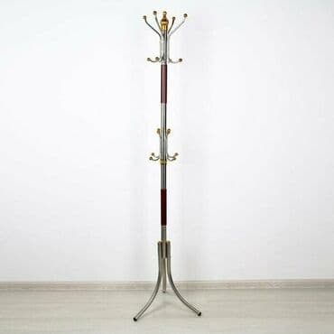 вешалка для бани: Asılqan ✅Hündürlük 1.80 sm ✅diametr 45sm Rəng: Paslanmayan Metal — 1