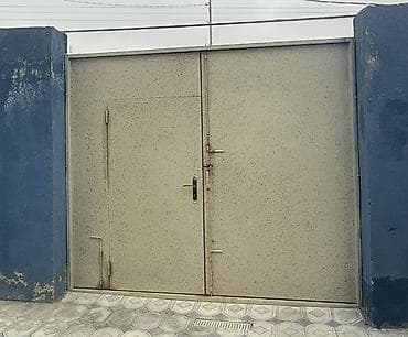 ferma demir: Metal darvaza və piyada qapısı dəsti - Material: qalın metaldan — 2