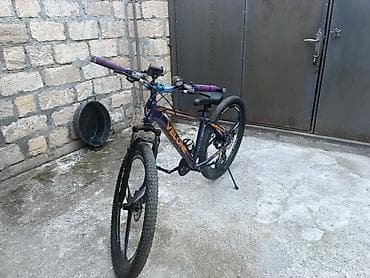 matorlu velosebet: Velone dağ velosipedi - Güclü alüminium tipli gövdə, ikirəng boyama — 9