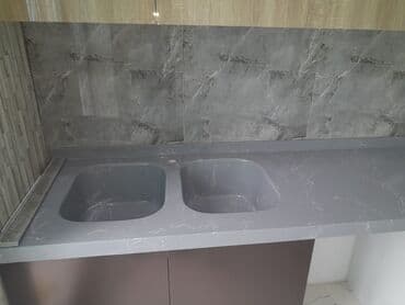 akrilik: Sifarişlə mətbəx dəsti, Özü çəkən petlələr, MDF, Kredit var, Pulsuz çatdırılma — 7