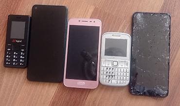 Məhsul: Müxtəlif model mobil telefonlar dəsti (5 ədəd) Təsvir: -