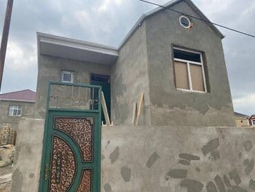 mingecevirde satilan heyet evleri: Masazır 2 otaqlı, 42 kv. m, Kredit var, Təmirsiz — 2